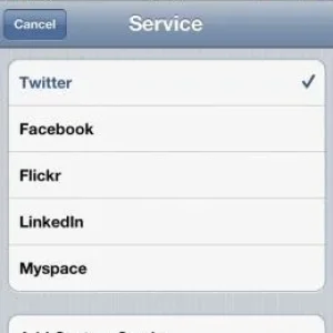 iOS 5 contacts