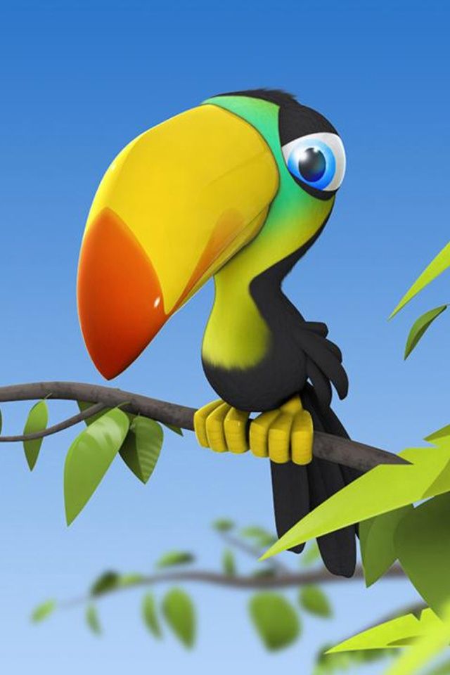 Colorful_parrot_iphone_wallpaper