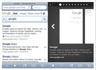 google instant preview