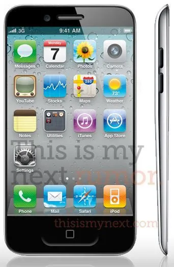 iPhone 5 mock up