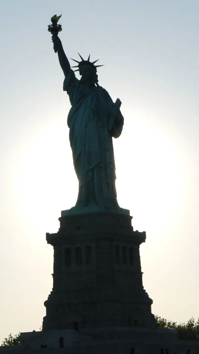 Statue of Liberty taken at dusk