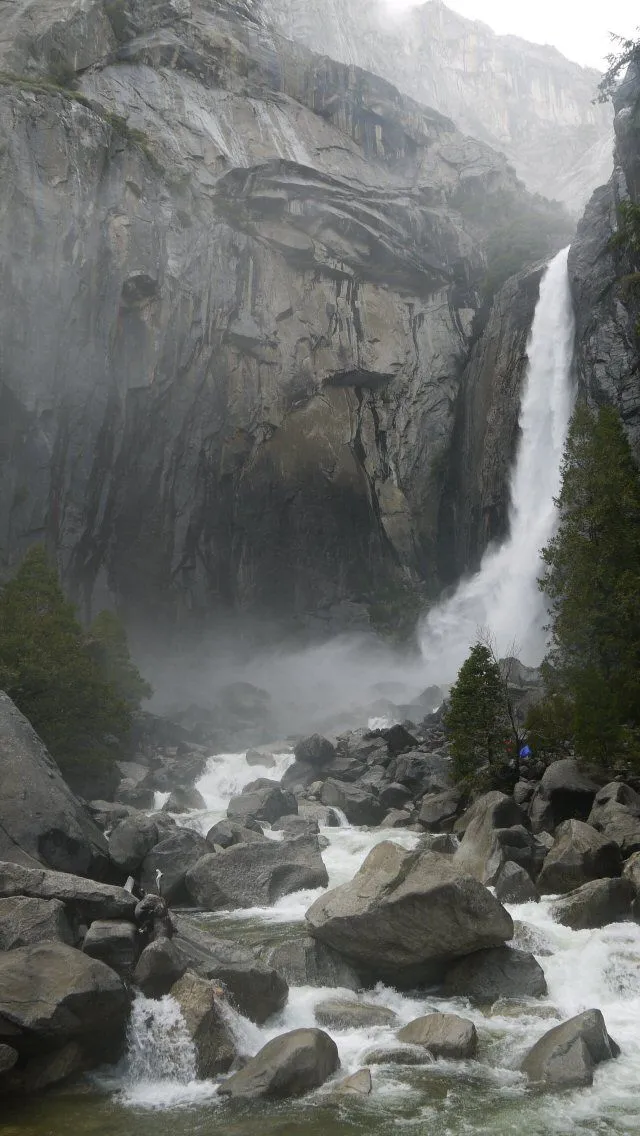 Yosemite National Park Waterfall
